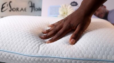 Esorae gel infused memory pillow