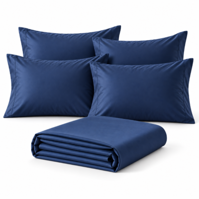 NAVY BLUE Sovereign Line Bedsheets – Navy Blue